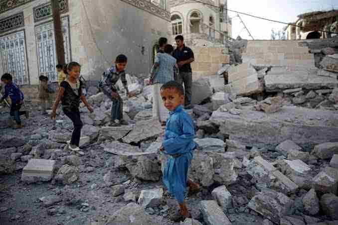 یمن پر عرب اتحاد کی جارحیت، گذشتہ سال 102 بچوں سمیت 643 جاں بحق، 2440 زخمی ہوئے