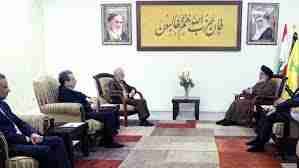 کمال خرازی کی سید حسن نصر الله سمیت لبنان کی اعلیٰ قیادت سے ملاقات