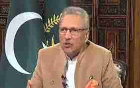 اکتوبر میں بھی عام انتخابات کا انعقاد خطرے میں ہے، صدر عارف علوی