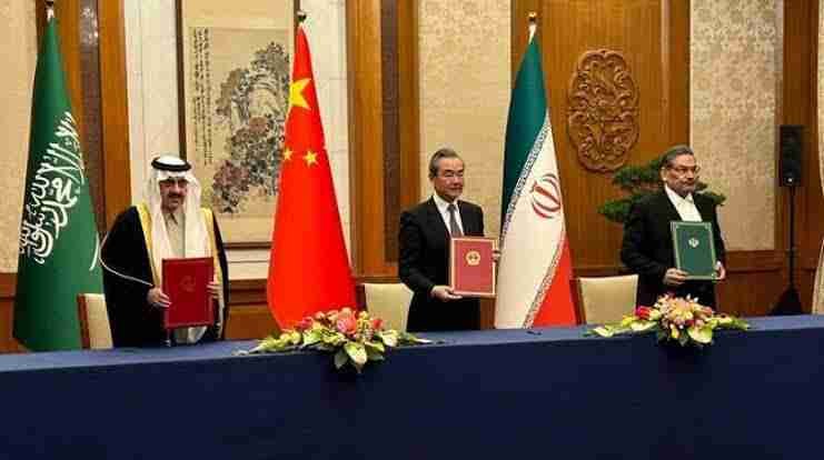 ایران اور سعودی عرب کا سفارتی تعلقات کی بحالی کا معاہدہ