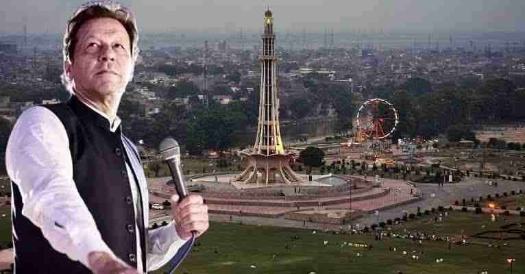 عمران خان کا اتوار کو مینار پاکستان پر جلسے کا اعلان