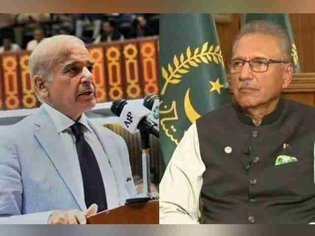 انسانی حقوق کی پامالی، صدر مملکت نے وزیراعظم شہباز شریف کو خط لکھ دیا