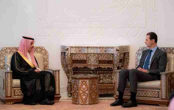 سعودی وزیر خارجہ کا دورہ شام، صدر بشار الاسد سے ملاقات
