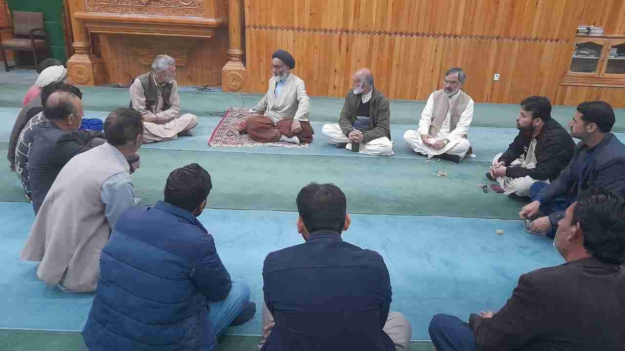 امامیہ آرگنائزیشن بلتستان ریجن کے وفد کی آغا باقر الحسینی سے ملاقات