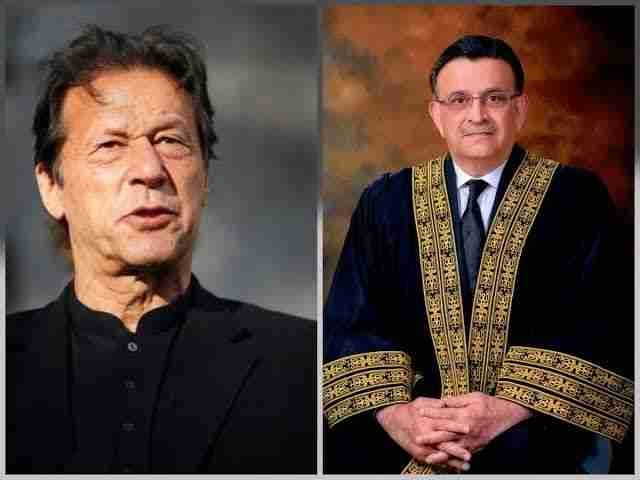 عمران خان کی چیف جسٹس سے اظہارِ یکجہتی کیلئے ہفتے کو سڑکوں پر نکلنے کی اپیل