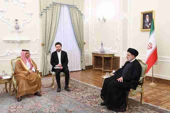 ایران سعودیہ تعلقات میں بہتری پر صرف اسرائیل برہم ہے، ایرانی صدر