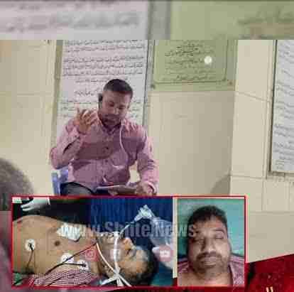 شہید سوز خواں حسنین حیدر جعفری کی نماز جنازہ ادا، وادی حیسن قبرستان میں سپردلحد