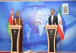 تہران: عمان اور ایران کے وزرائے خارجہ کی ملاقات