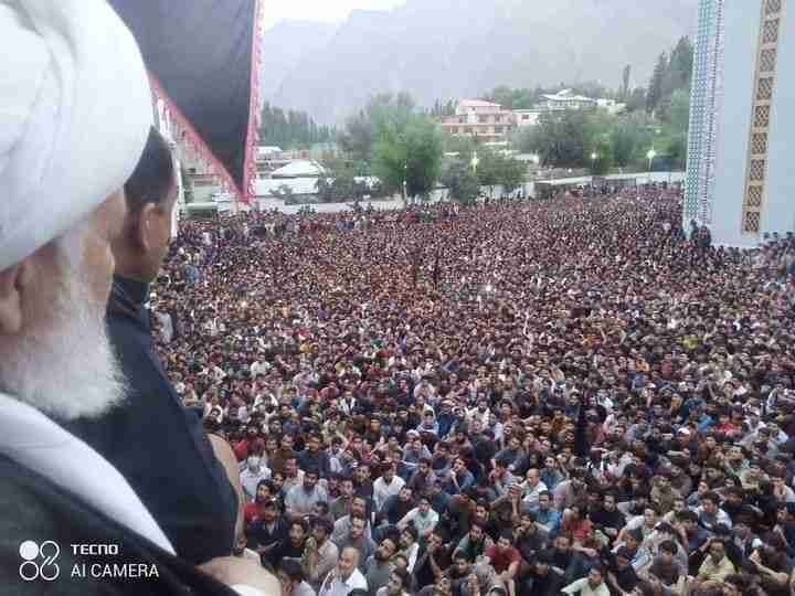 علامہ باقر الحسینی پر ایف آئی آر کیخلاف اسکرود سمیت دیگر علاقوں میں احتجاج، عوام کی بھرپور شرکت