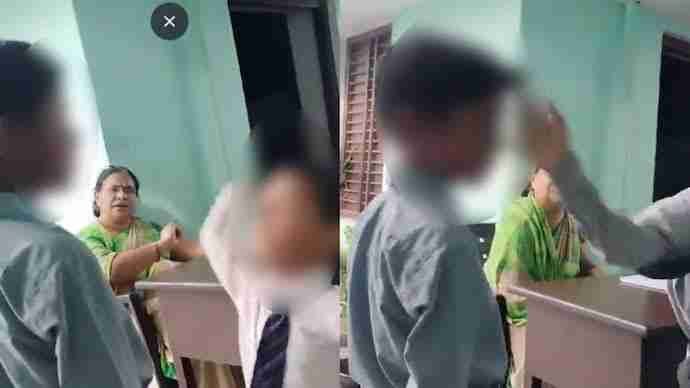 بھارت میں مسلم دشمنی کی انتہا، ہندو ٹیچر نے مسلمان بچے کو ساتھی طلبا سے تھپڑ لگوائے