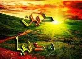 دنیا کی لذتوں میں حصہ
