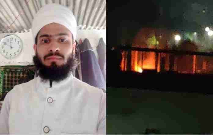 بھارت میں ہندو انتہا پسندوں نے مسجد کو آگ لگادی، امام مسجد شہید