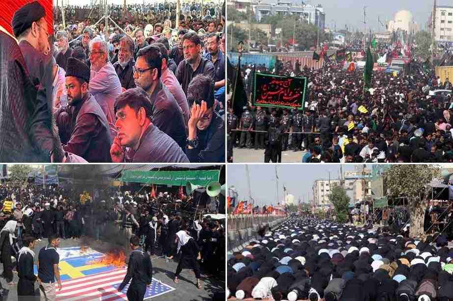 ملک بھر میں اربعین کے تاریخی جلوس