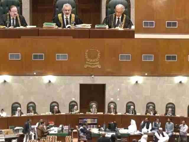 سپریم کورٹ پریکٹس اینڈ پروسیجر قانون پر سماعت کی براہ راست کوریج