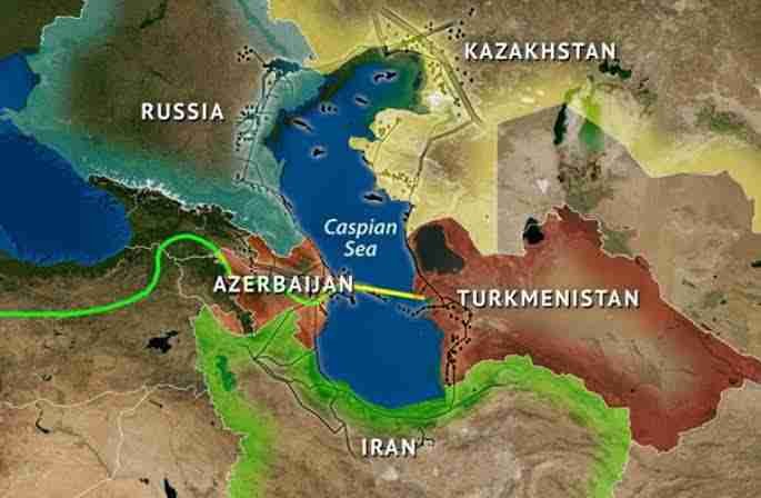 بحیرہ کیسپین علاقائی اور عالمی طاقتوں کی توجہ کا نیا مرکز