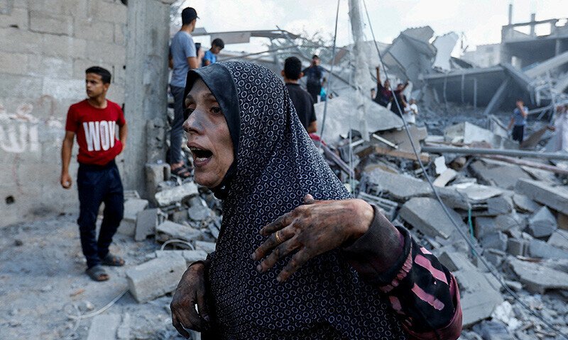 غزہ: اسرائیل کے نہتے عورتوں اور بچوں پر حملے جاری، مزید 60 فلسطینی شہید
