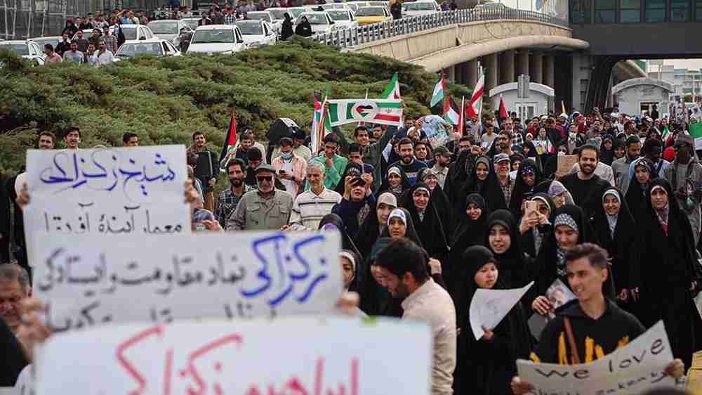آیت اللہ شیخ زکزاکی کی تہران آمد، ایئرپورٹ پر پرتپاک استقبال