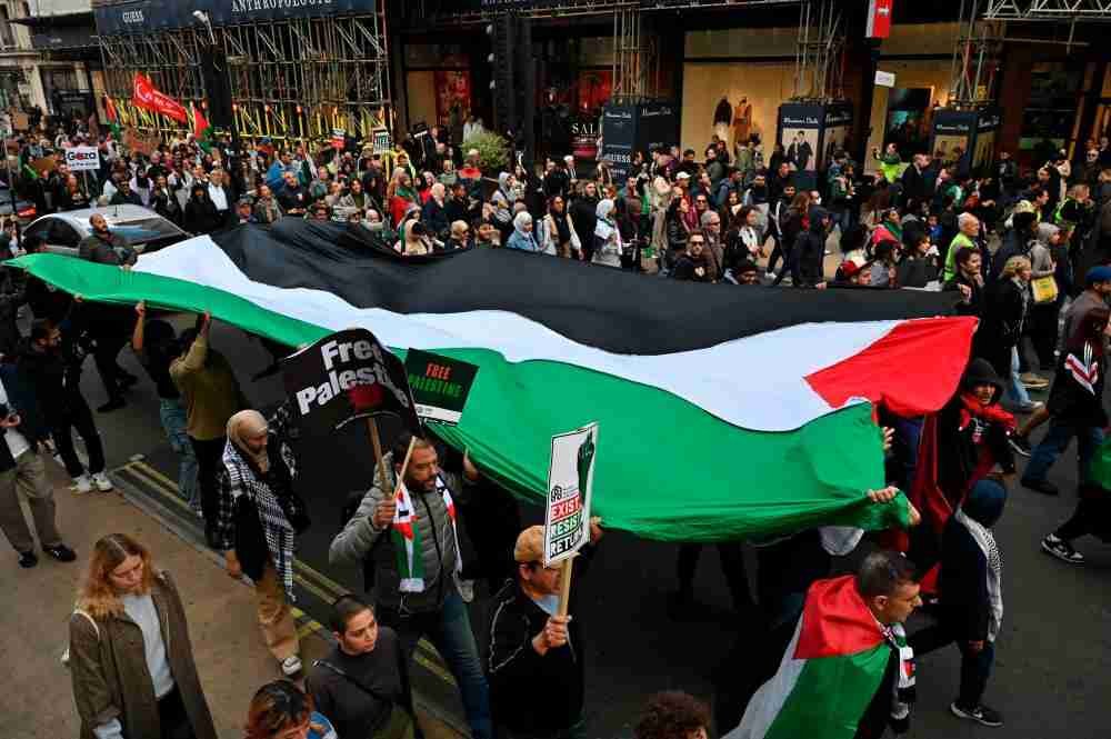 فلسطینیوں سے یکجہتی کیلئے دنیا بھر میں ریلیاں اور مظاہرے