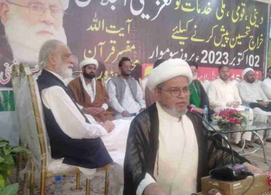 شیخ محمد حسین نجفی کے علمی سرمائے کو محفوظ اور مشن کو جاری رکھنا ہوگا، علامہ شبیرمیثمی