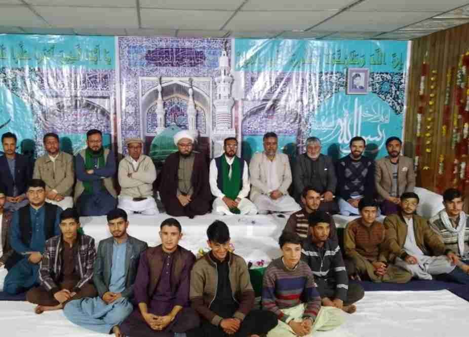 ہفتہ وحدت کی مناسبت سے جامعۃ النجف اسکردو میں عظیم الشان محفل میلاد