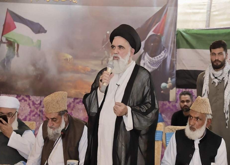 جہادِ فلسطین کیلئے جماعت اسلامی نکلتی ہے تو ہم ساتھ دیں گے، علامہ جواد نقوی