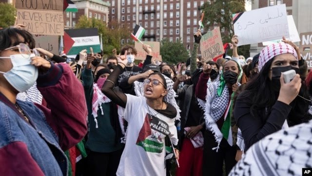 غزہ جنگ: امریکی تعلیمی اداروں میں نفرت انگیز واقعات کی تحقیقات