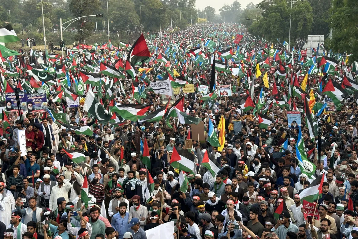 غزہ جنگ پر سب سے زیادہ 42 سو عالمگیر احتجاجی مظاہرے