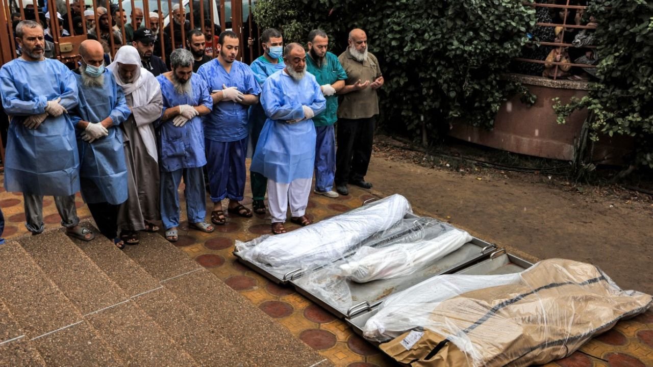 غزہ: اسپتال اسرائیلی فوجی بیرک، اجتماعی قبر اور تباہی میں تبدیل