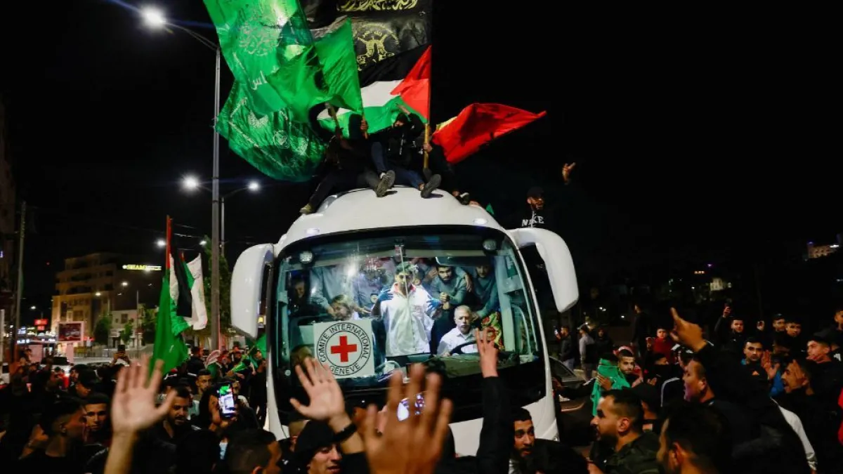 قیدی تبادلے کا تیسرا دور، 13 اسرائیلی، 4 غیر ملکی اور 39 فلسطینی رہا