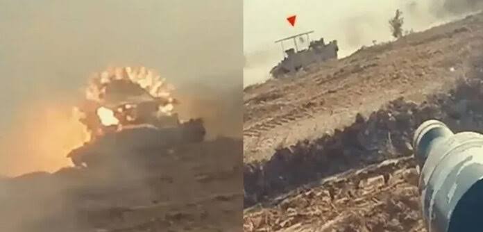 حماس کے بھرپور حملے، 25 اہداف مکمل یا جزوی تباہ