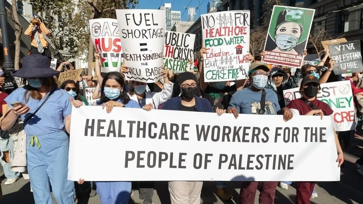 غزہ میں اسرائیلی درندگی کے خلاف دنیا بھر میں احتجاج