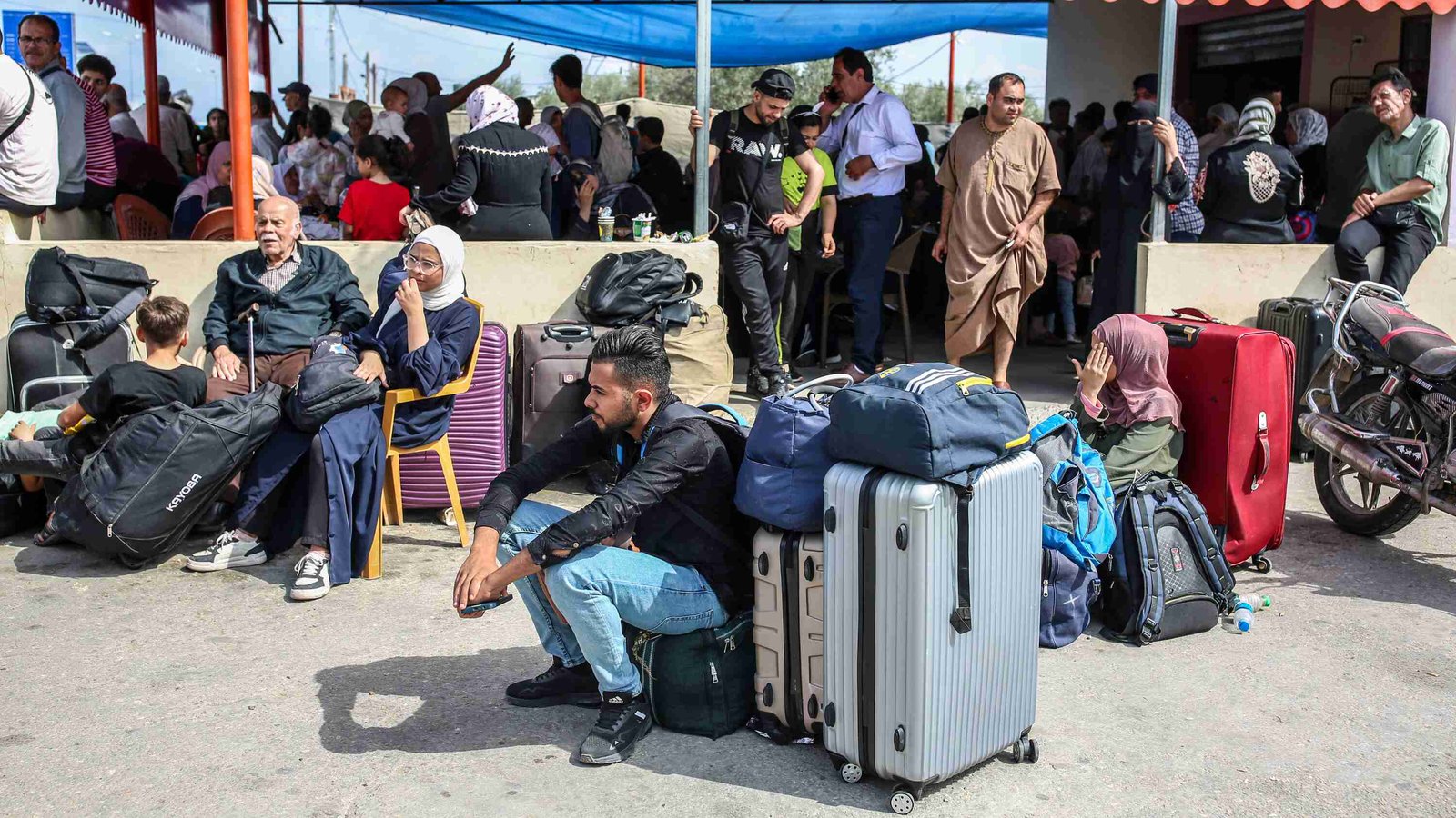 اسرائیل کا فلسطینیوں کو مصری سرحد کی جانب دھکیلنے کا منصوبہ