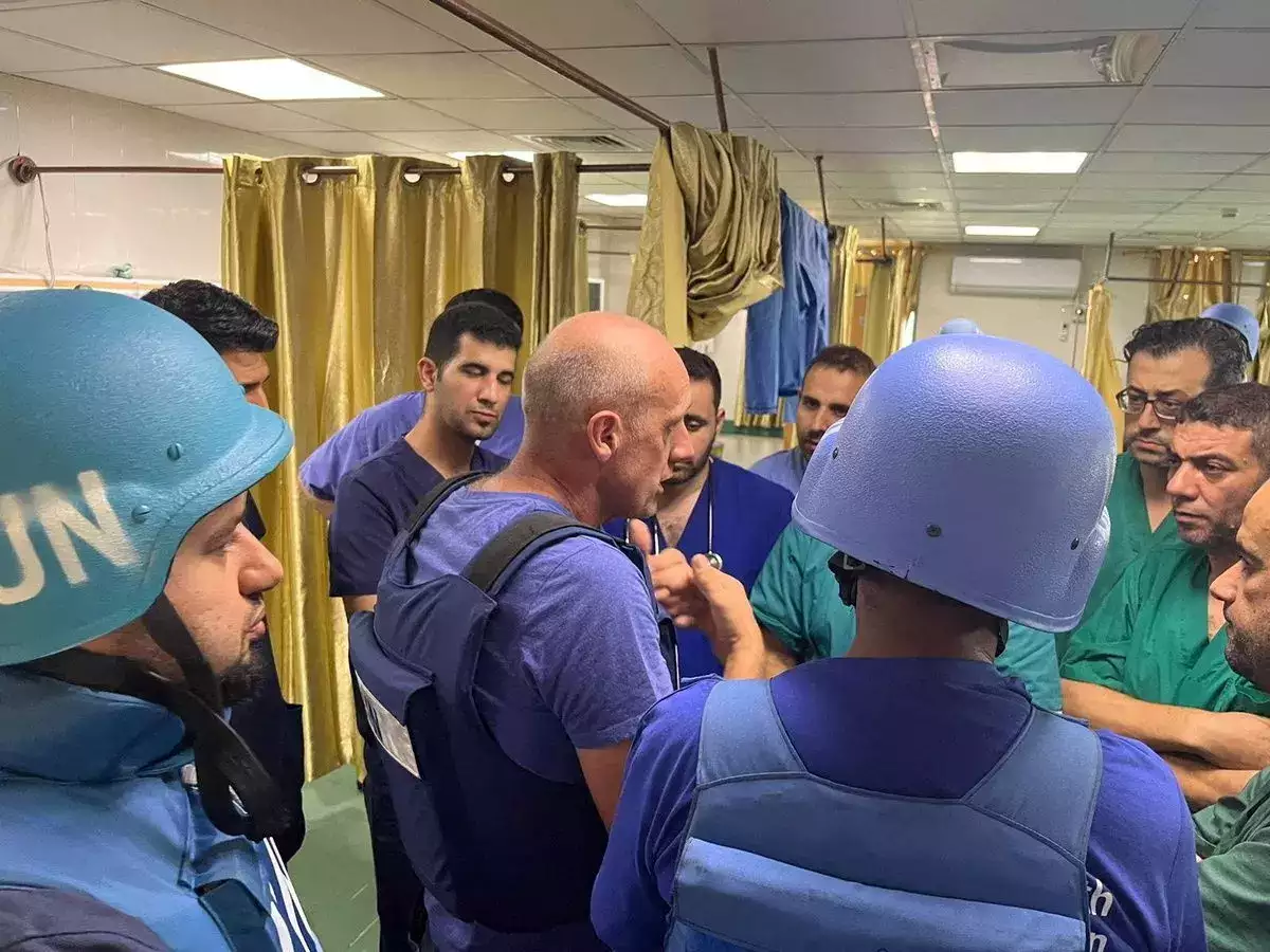 اسرائیل نے الشفا اسپتال پر بمباری کرکے اسے خون میں نہلا دیا، عالمی ادارہ صحت