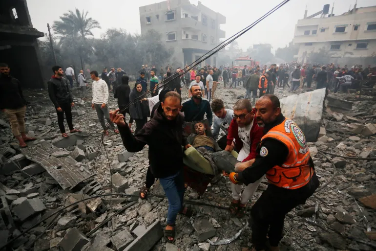 صیہونی فوج کے غزہ پر وحشیانہ حملے، درجنوں فلسطینی شہید و زخمی