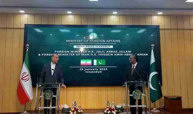 پاک ایران سرحد پر تیسرا ملک دہشتگردوں کو مدد فراہم کررہا ہے: ایرانی وزیر خارجہ