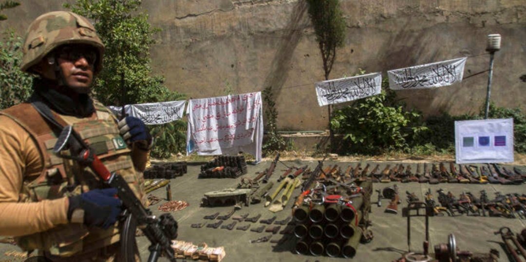پاکستان میں دہشتگردی، امریکی اسلحہ پیش پیش