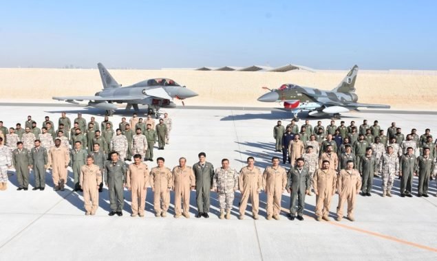 پاک قطر مشترکہ فضائی مشق ‘زلزال ٹو’ کا قطر میں آغاز
