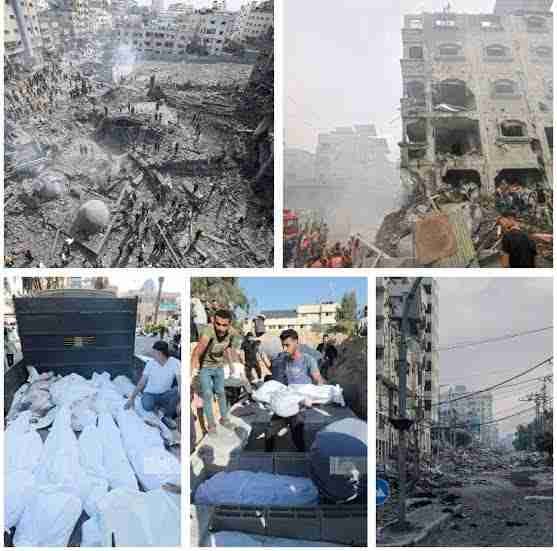 اسرائیل کے وحشیانہ حملے جاری، 200 سے زائد فلسطینی شہید، درجنوں زخمی