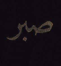 صابر انسان کی علامت