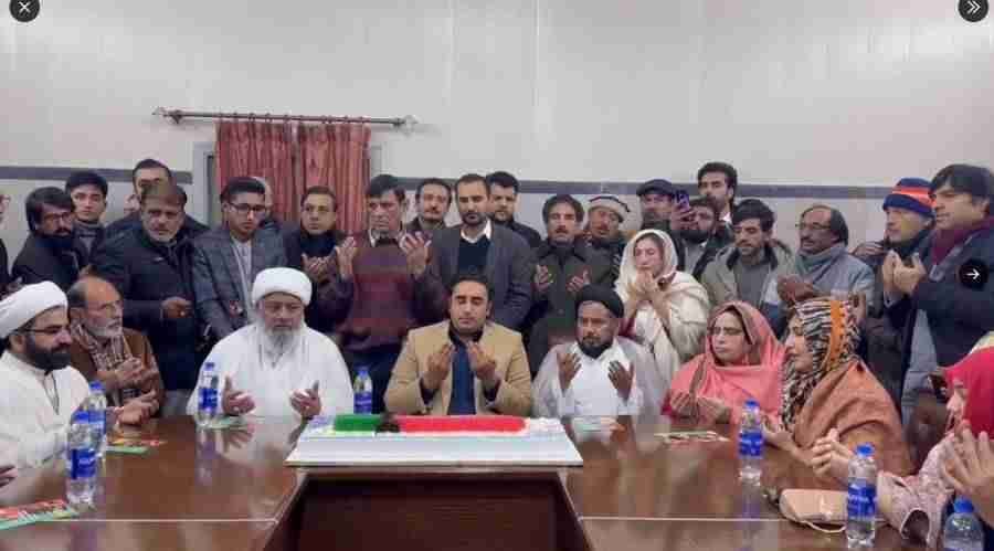 بلاول بھٹو کا جامعۃ المنتظر کا دورہ, پرنسپل علامہ سید ریاض نجفی سے ملاقات