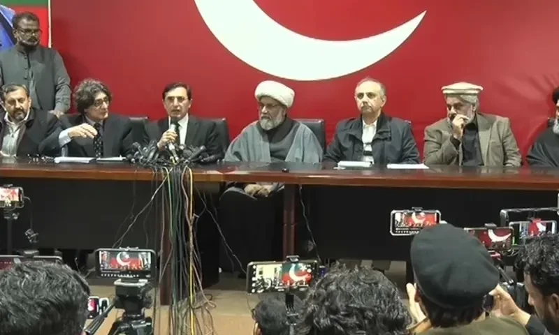 پی ٹی آئی کا سنی اتحاد کونسل سے اتحاد کا اعلان