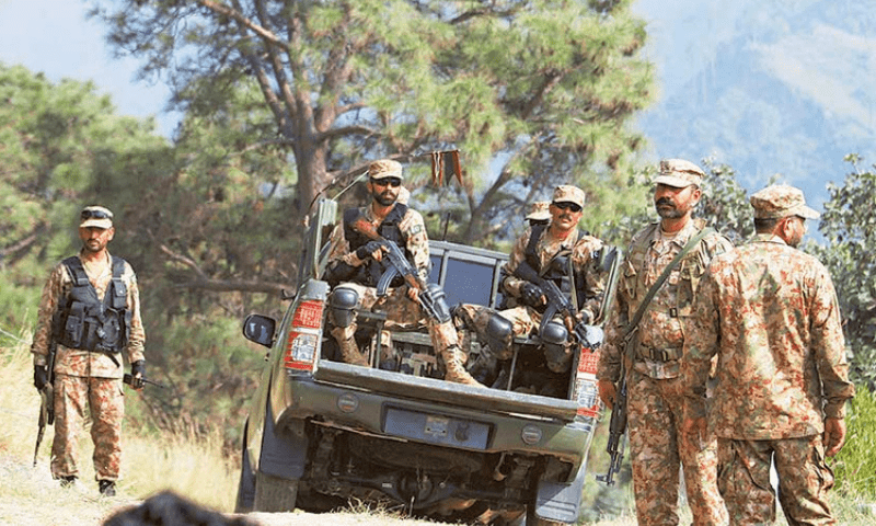 مچھ میں دہشتگردوں کیخلاف کلیئرنس آپریشن، 24 دہشتگرد ہلاک