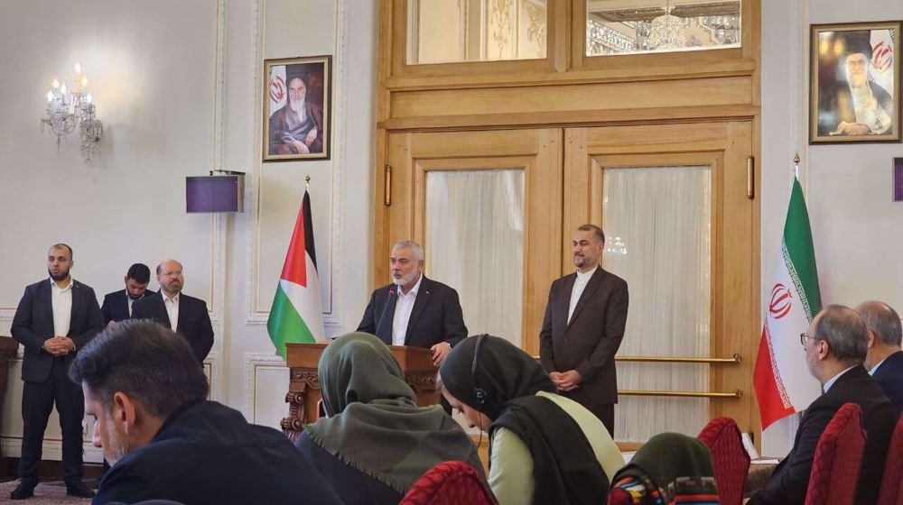 ایران فلسطین کی حمایت میں سب سے آگے ہے، اسماعیل ہنیہ