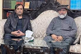 سابق وزیر اعلی گلگت بلتستان خالد خورشید کی علامہ راجہ ناصر سے ملاقات