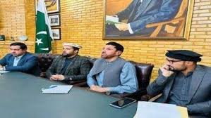 مجلس وحدت مسلمین کے ایم این اے حمید حسین کی ضلع کرم انتطامیہ سے ملاقات