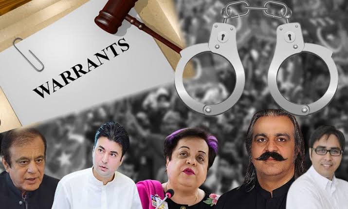 سانحہ 9 مئی، وزیر اعلیٰ کے پی کے علی امین گنڈاپور سمیت پی ٹی آئی رہنماؤں کے وارنٹ جاری