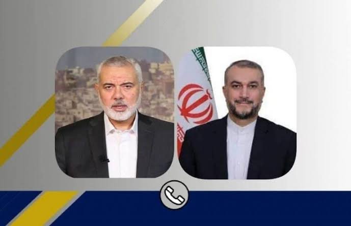 غزہ کی صورتحال پر حماس اور ایران کا ایک بار پھر رابطہ