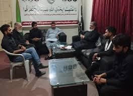 لاہور: آئی ایس او کے وفد کی ایم ڈبلیو ایم کے رہنماؤں سے ملاقات