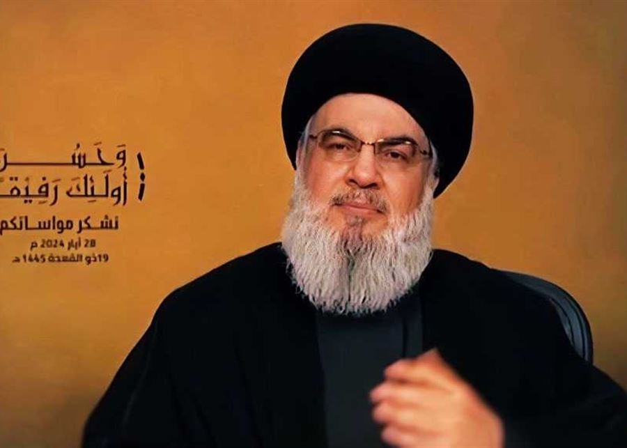 رفح پر جارحیت صیہونی رجیم کی شکست، زوال اور تباہی کا باعث بنے گی، حسن نصر اللہ