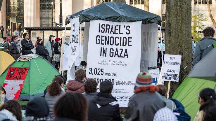 فلسطینی حامی طلباء تحریک آئرلینڈ اور سوئٹزرلینڈ کی یونیورسٹیوں تک پھیل گئی